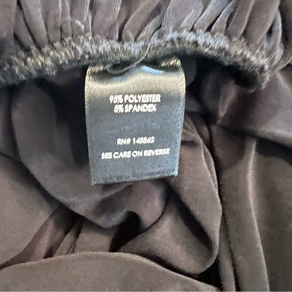 Torrid Side Gathered Black Dress Size 2 - Picture 14 of 16